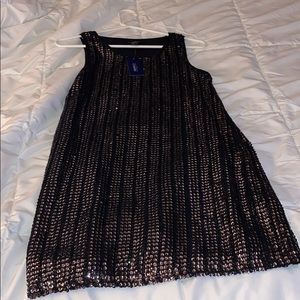 Black & Gold sparkly dress